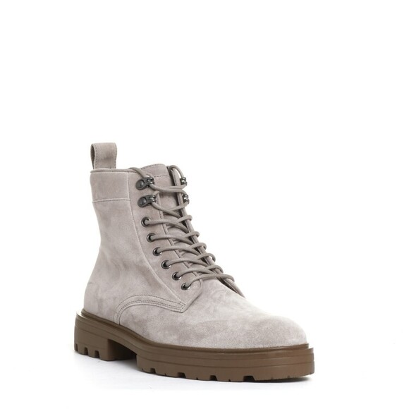 Hogan Beige Suede Lace-Up Polish - NWT